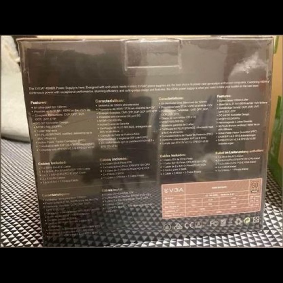EVGA 450 BR 80+ Bronze Power Supply - Picture 2 of 2